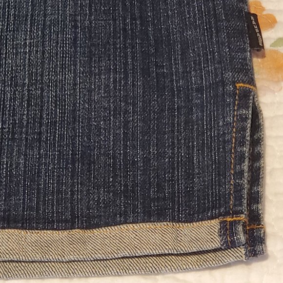 Vintage Rampage Denim Dark Blue Skirt / Mini Skirt - Picture 3 of 5